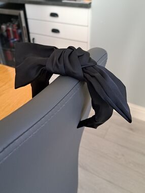 Black Knot Bow Headband
